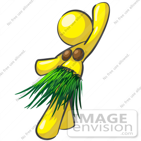 Hula Dancer Clipart