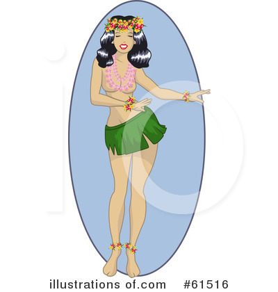 Hula Dancer Clipart