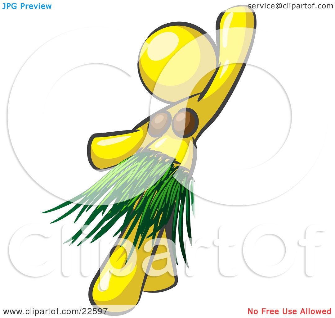 Hula Dancer Clipart