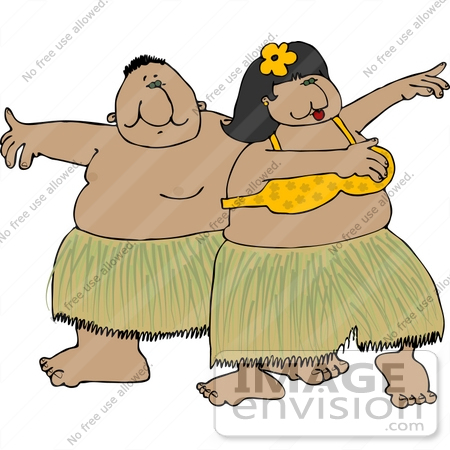 Hula Dancer Clipart