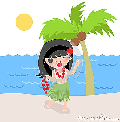 Hula Dancer Clipart