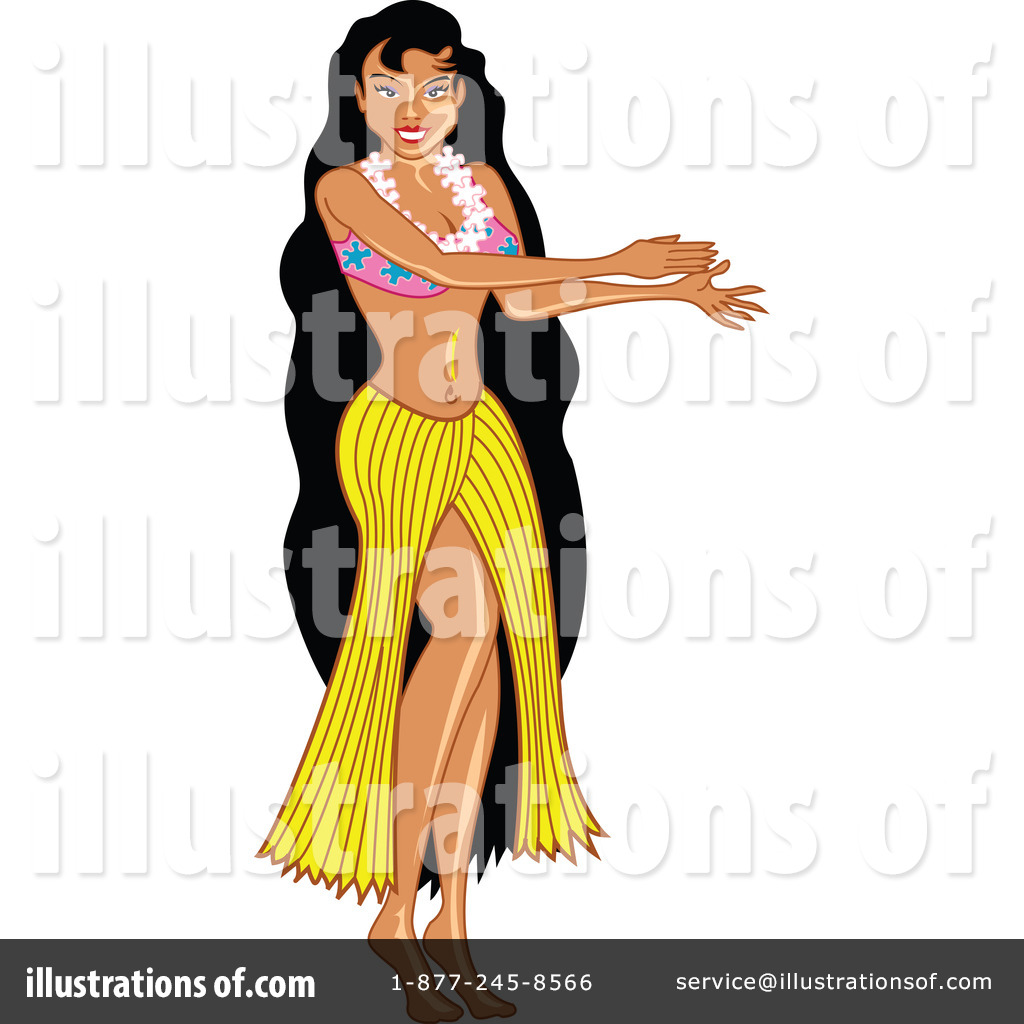 Hula Dancer Clipart