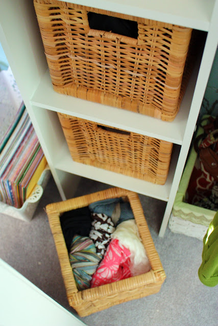 Ikea Shelves With Baskets