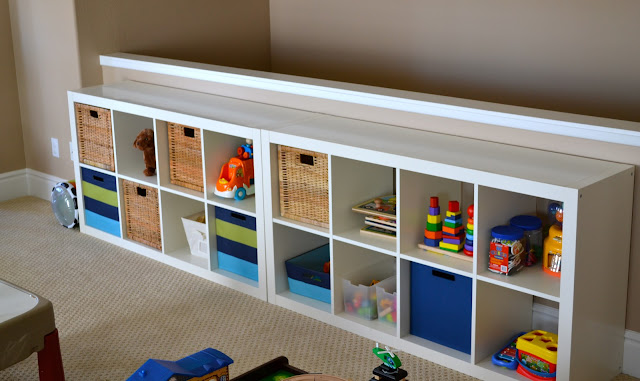 Ikea Storage Shelves With Baskets