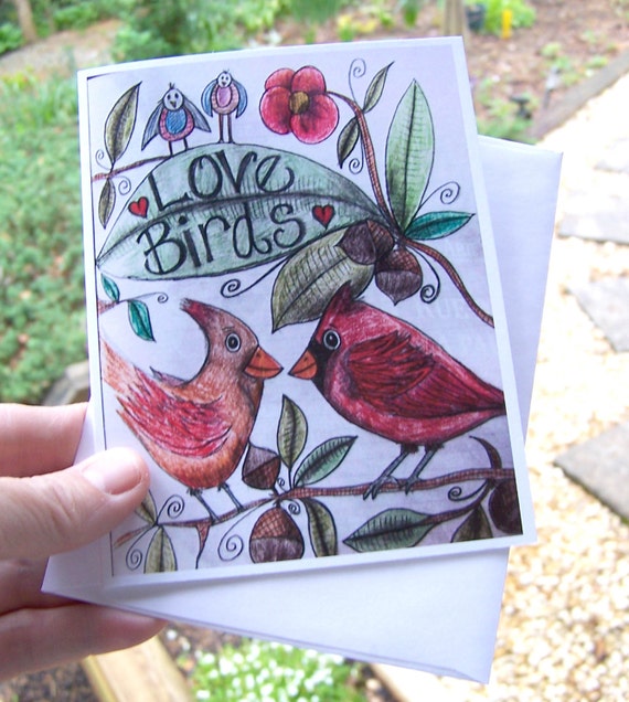 Images Of Lovebirds With Pencil