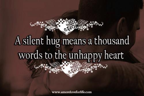 Images Of Lovers Hugging With Quotes