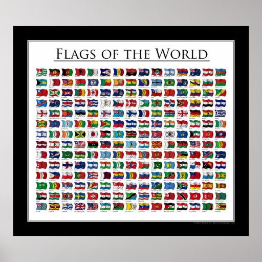 Images Of World Flags With Names