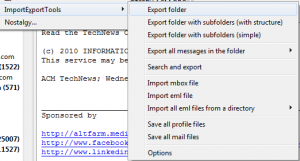 Importexporttools Extension