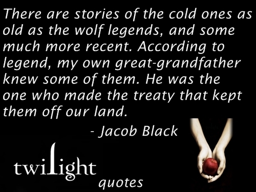 Imprinting Twilight Jacob Quote