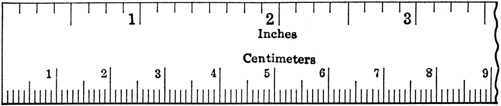 Inch Ruler Clipart