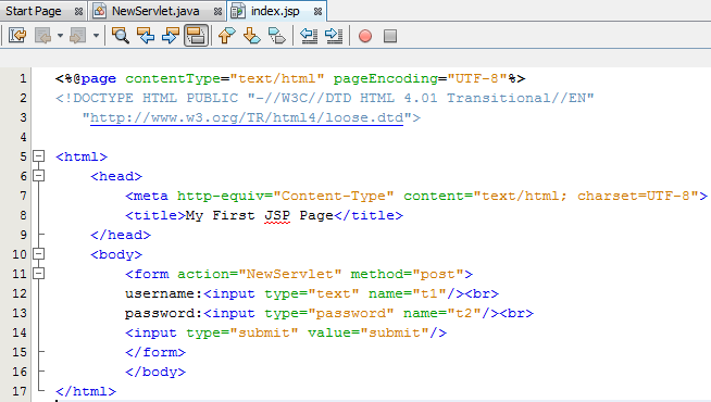 Index.html Redirect To Jsp