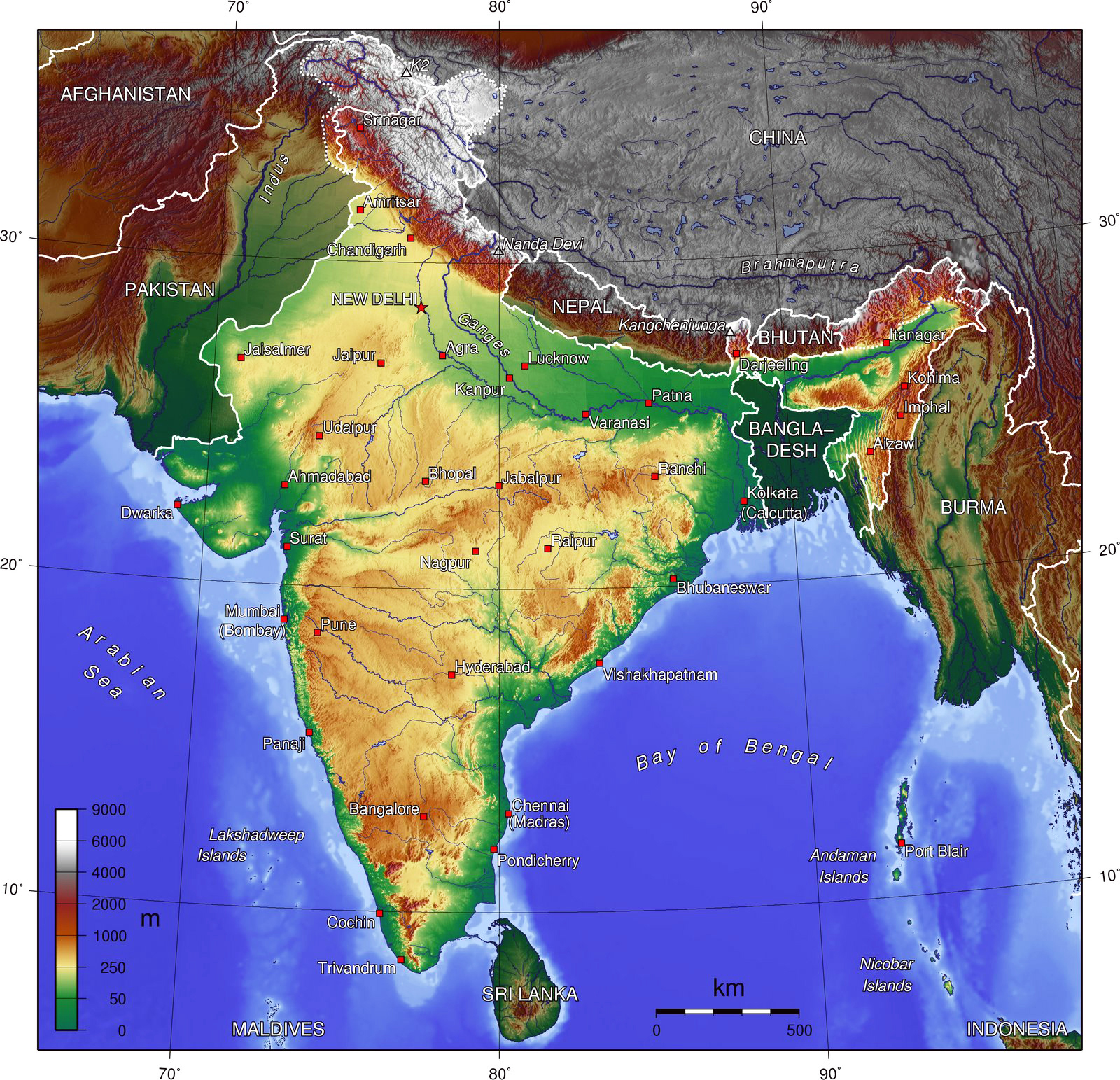 India Map Download