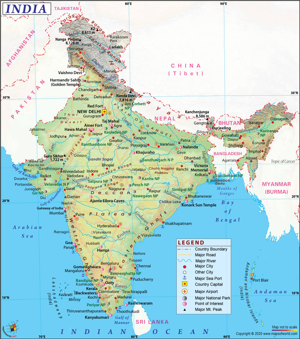 India Map Download High Resolution