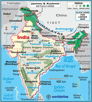 India Map Download With States