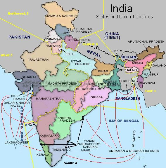 India Map Images 2012