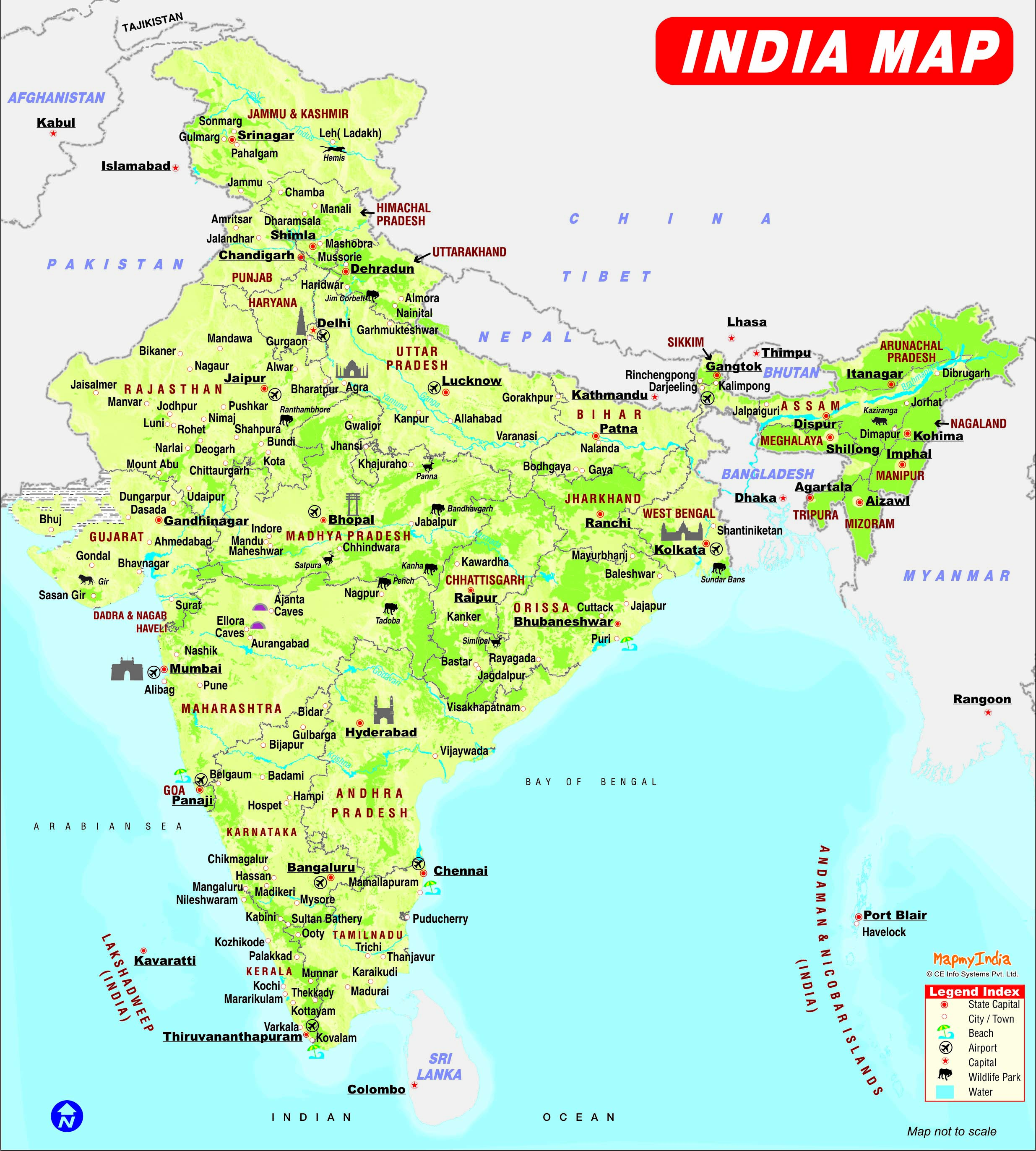 India Map Images