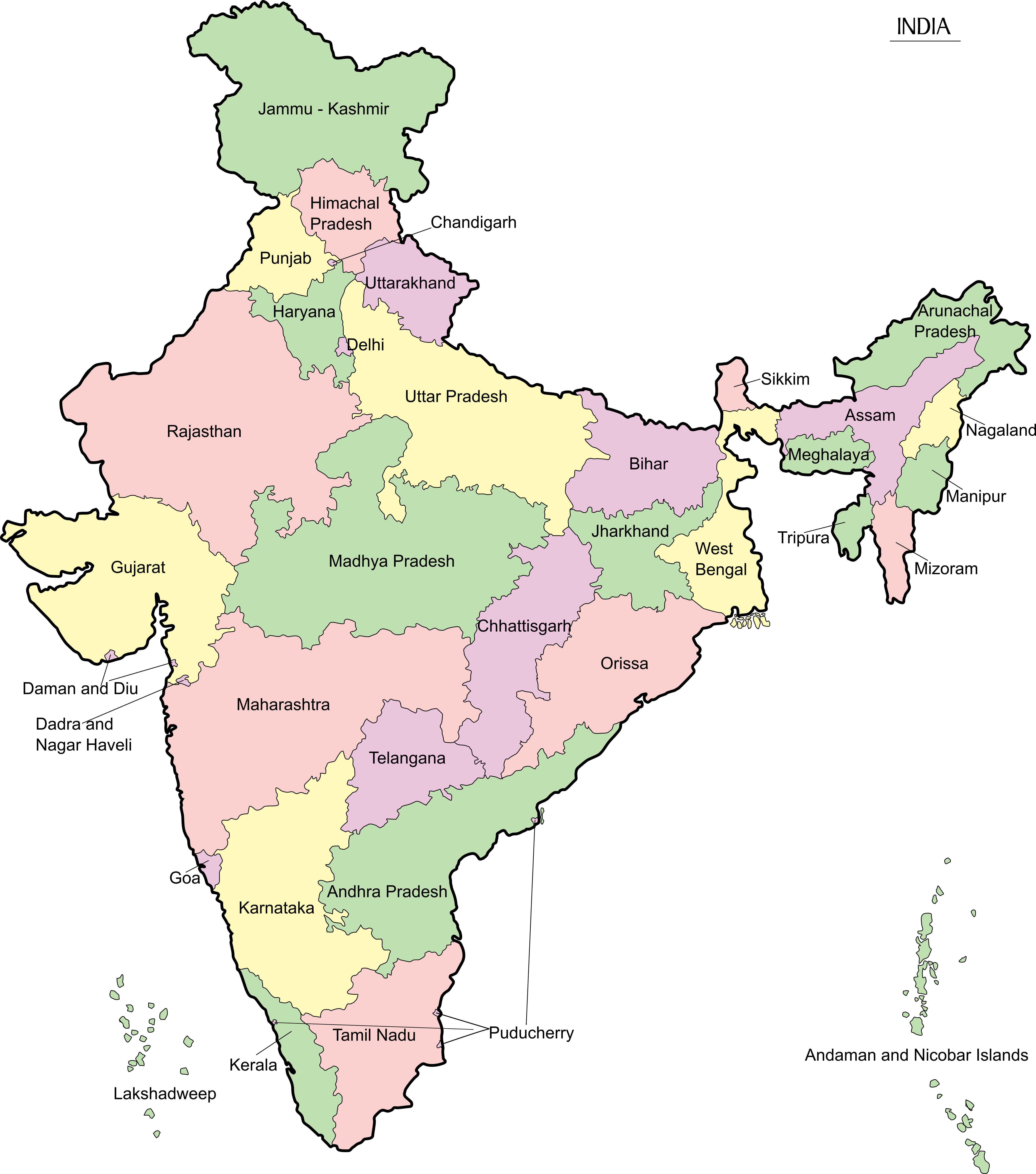 India Map Images