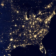 India Map Images In Night