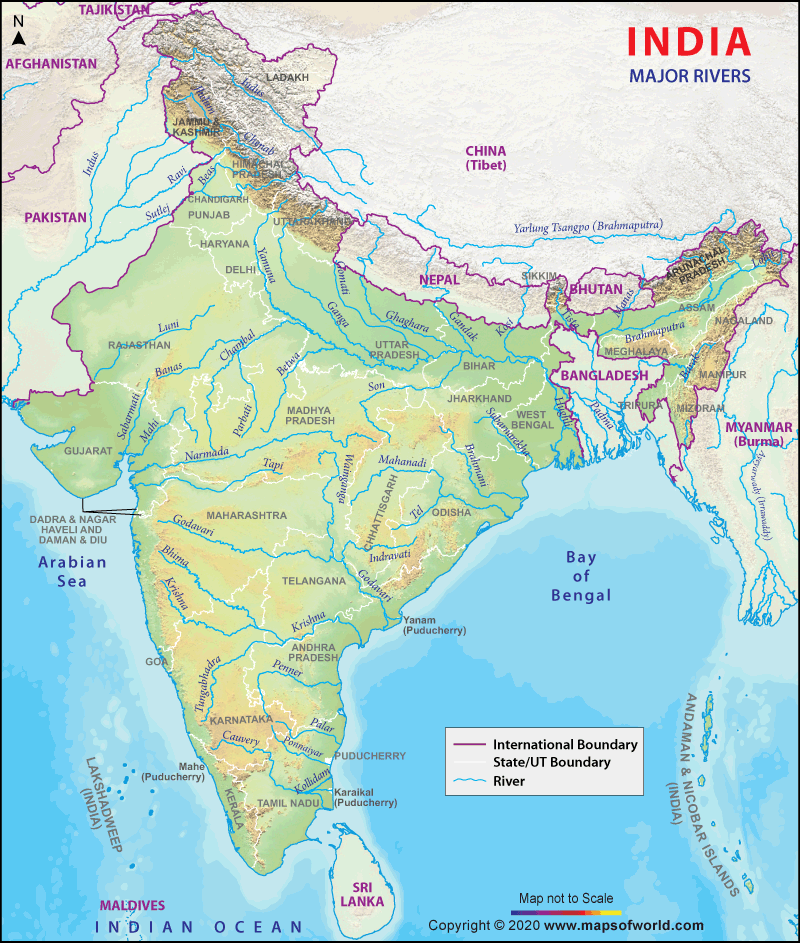 India Map Outline Black And White