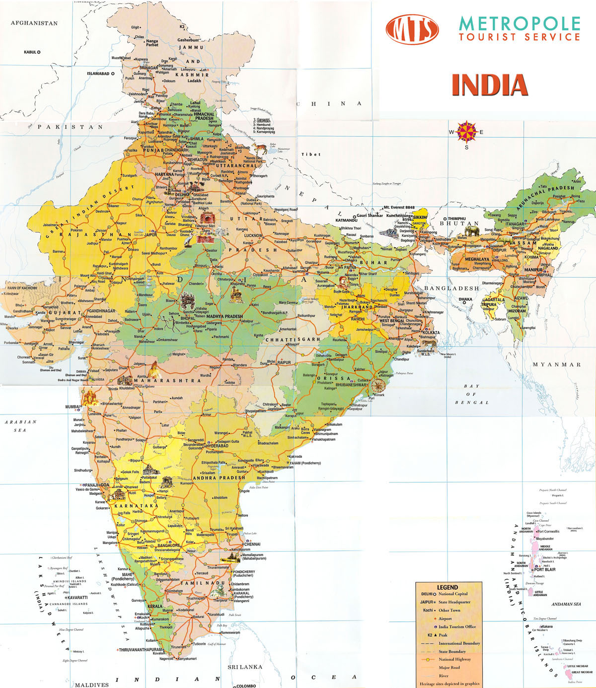 India Map Political