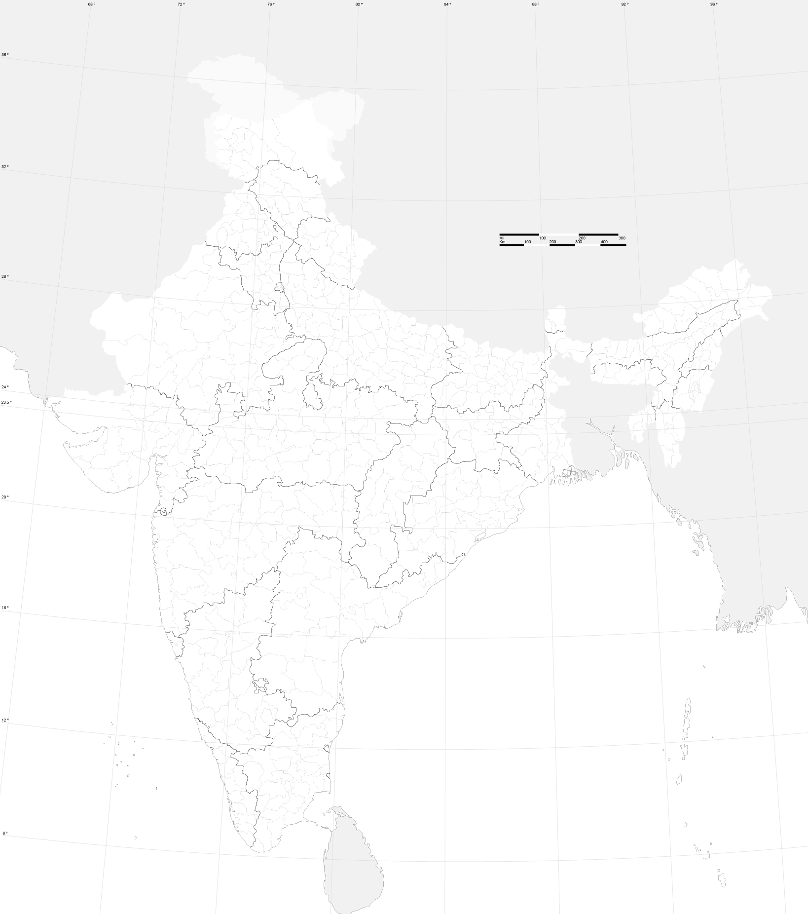 India Map Political Image