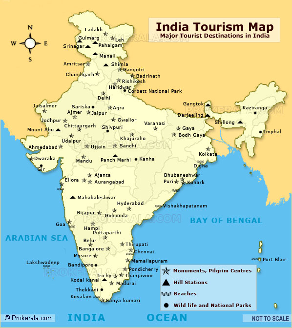 India Map Rivers And States