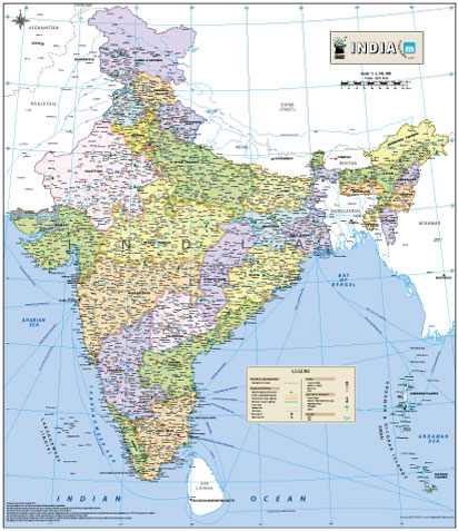 India Map With Cities