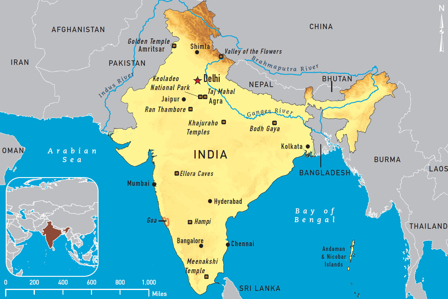 India Map With Cities And States Pdf