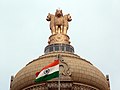 Indian Flag Chakra Black And White