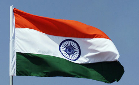 Indian Flag Chakra Black And White