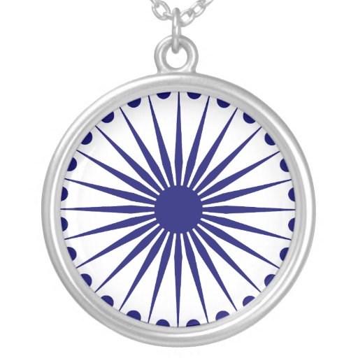 Indian Flag Chakra Lines