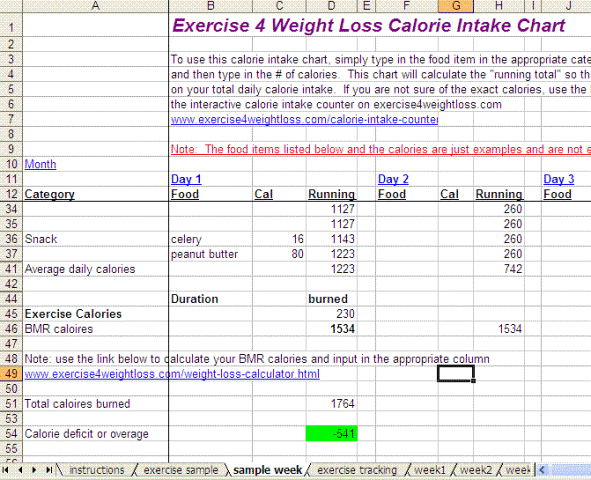 Indian Food Calorie Chart