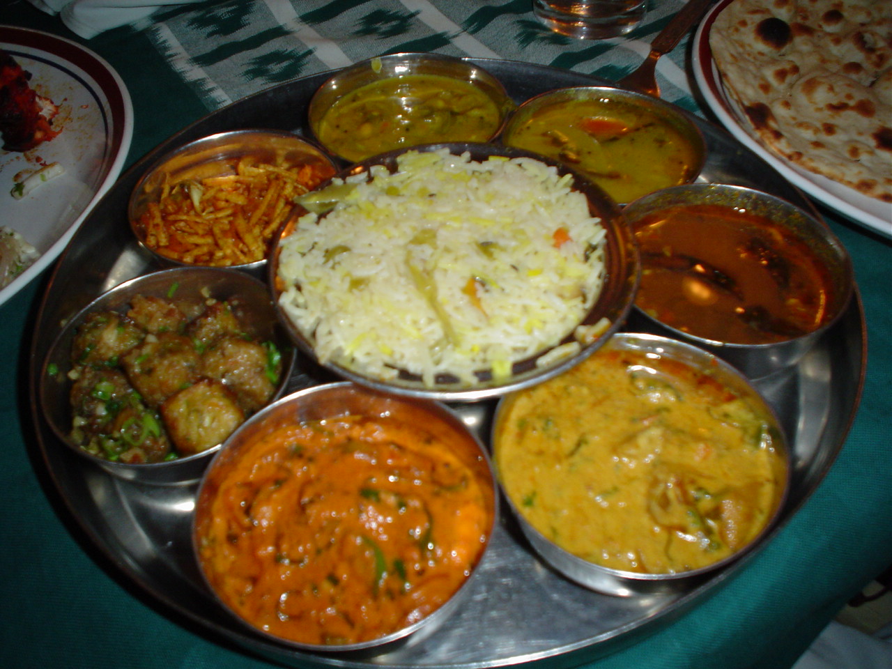 Indian Food Thali