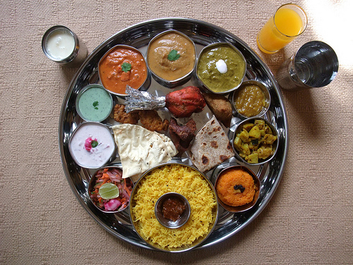 Indian Food Thali