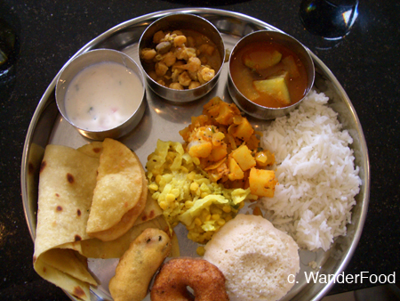 Indian Food Thali