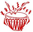 Indian Musical Instruments Clipart