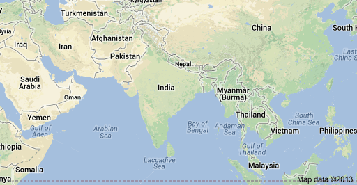 Indian Railway Map Google