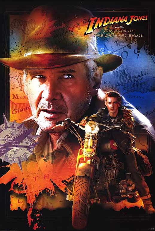 Indiana Jones And The Kingdom Of The Crystal Skull Poster