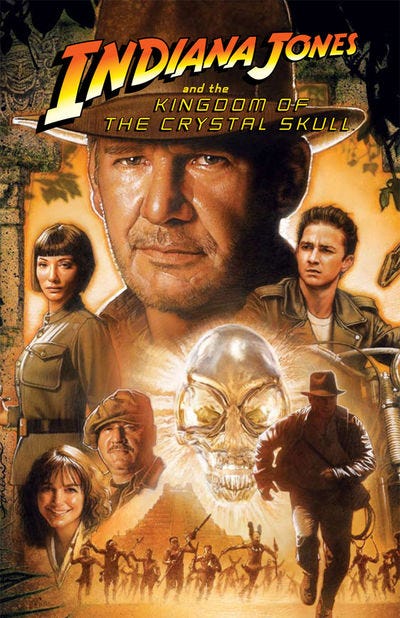 Indiana Jones And The Kingdom Of The Crystal Skull Poster