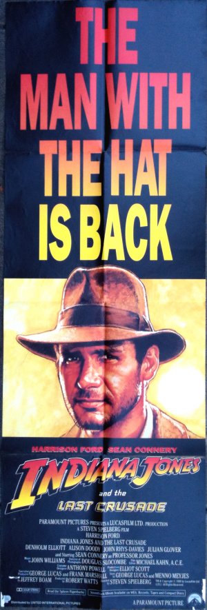 Indiana Jones And The Last Crusade Movie Poster