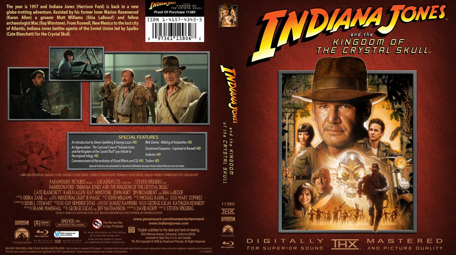 Indiana Jones And The Temple Of Doom Dvd Cover