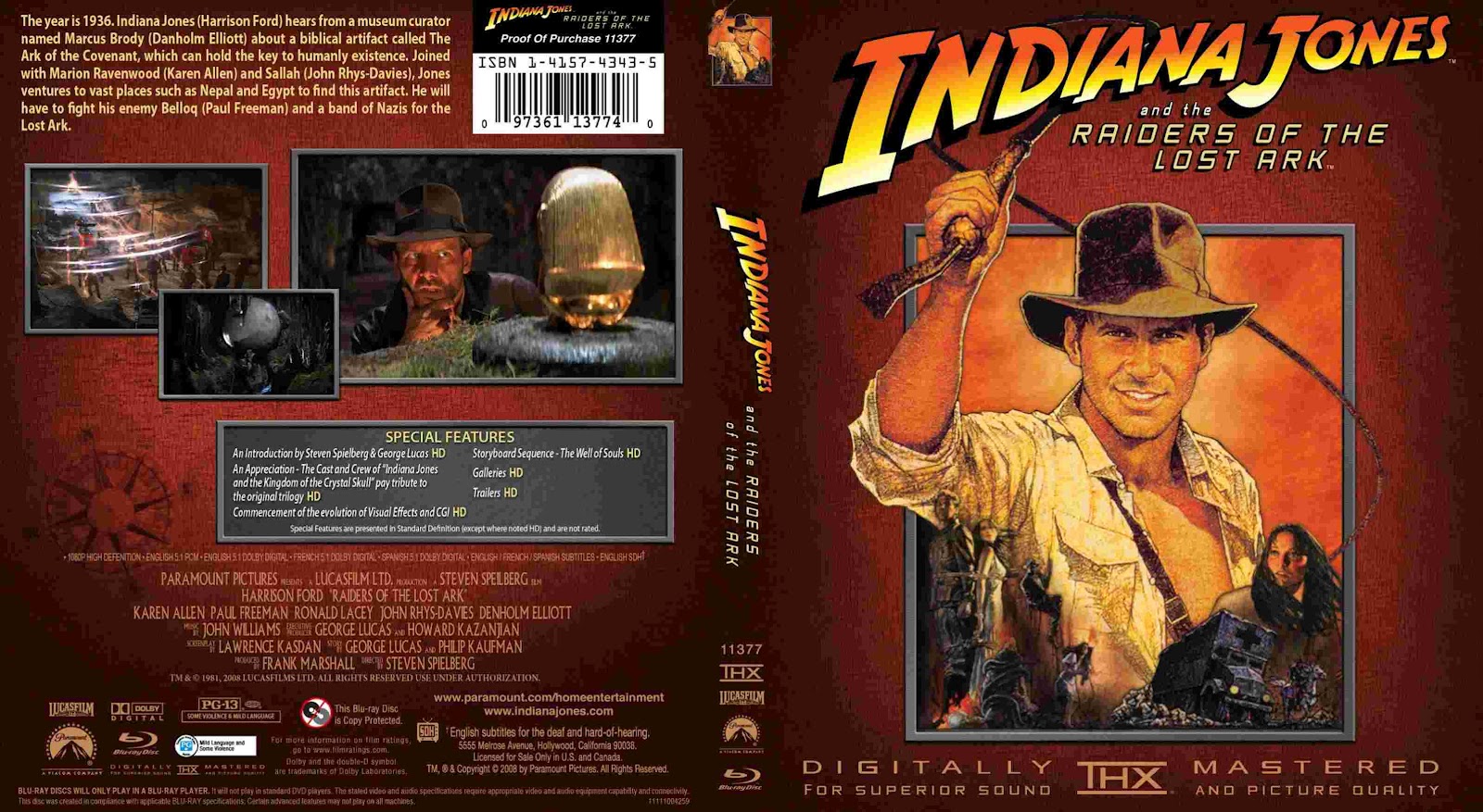 Indiana Jones And The Temple Of Doom Dvd Cover