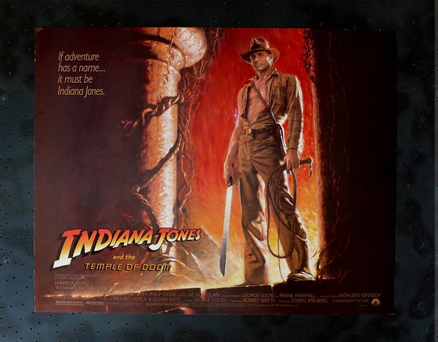 Indiana Jones And The Temple Of Doom Movie Poster