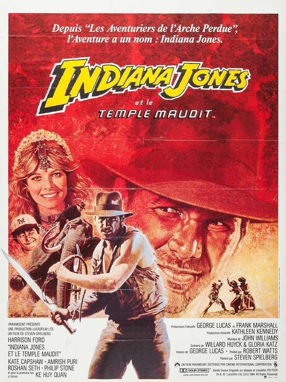 Indiana Jones And The Temple Of Doom Poster