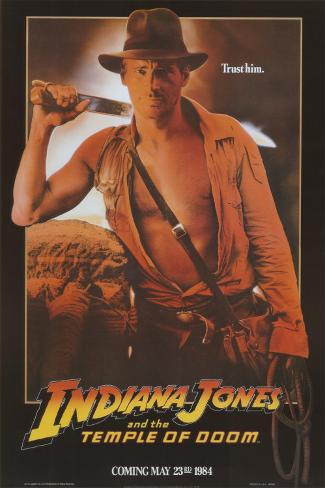 Indiana Jones And The Temple Of Doom Poster