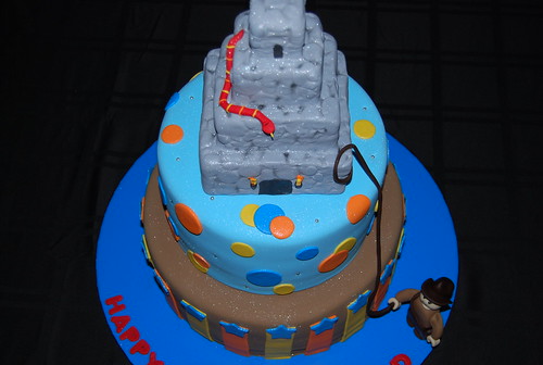 Indiana Jones Lego Cake