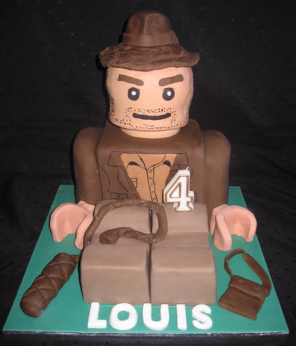 Indiana Jones Lego Cake