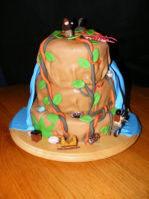 Indiana Jones Lego Cake