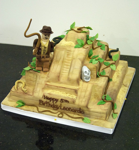 Indiana Jones Lego Cake