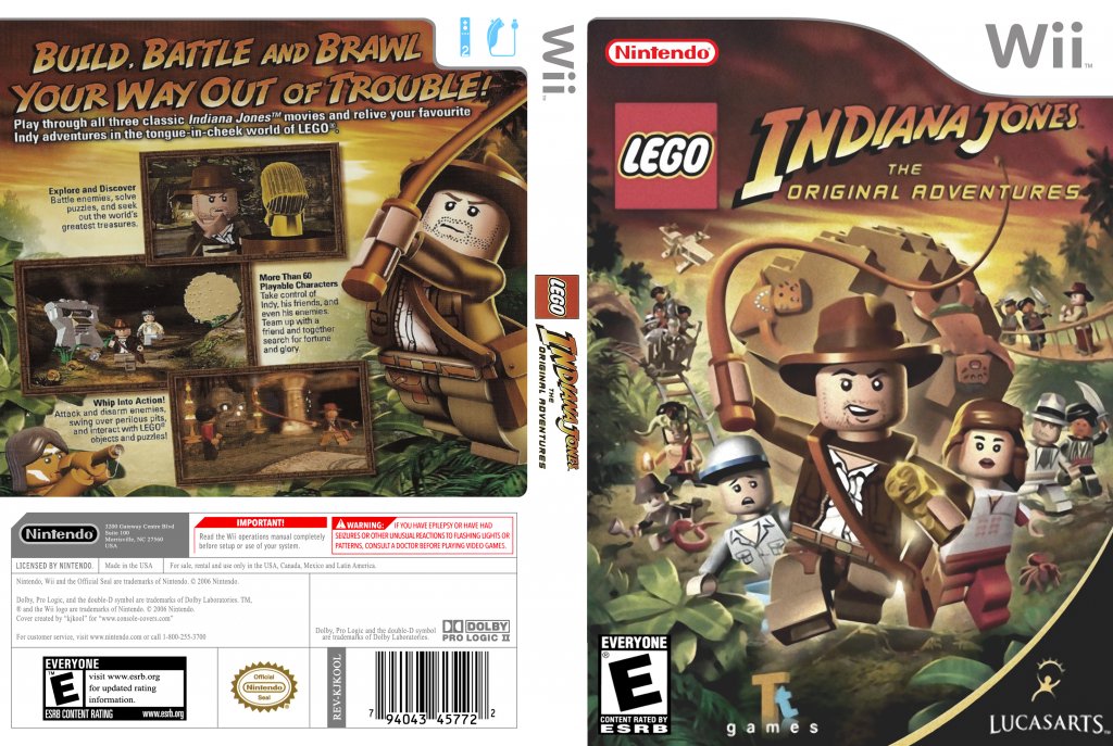 Indiana Jones Lego Wii